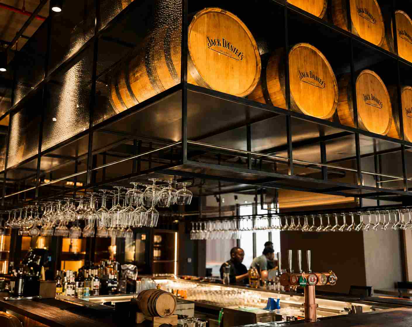the barrel bar fitout