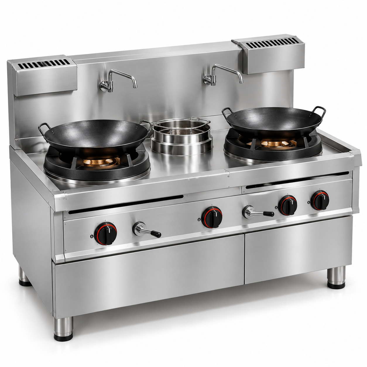 Chinese Wok Range - MKI commercial cooking equipment