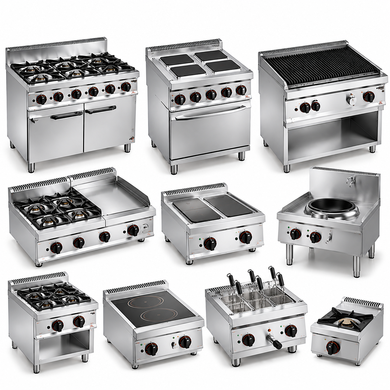 Gas & Electric Cooking Equipment - MKI commercial cooking equipment