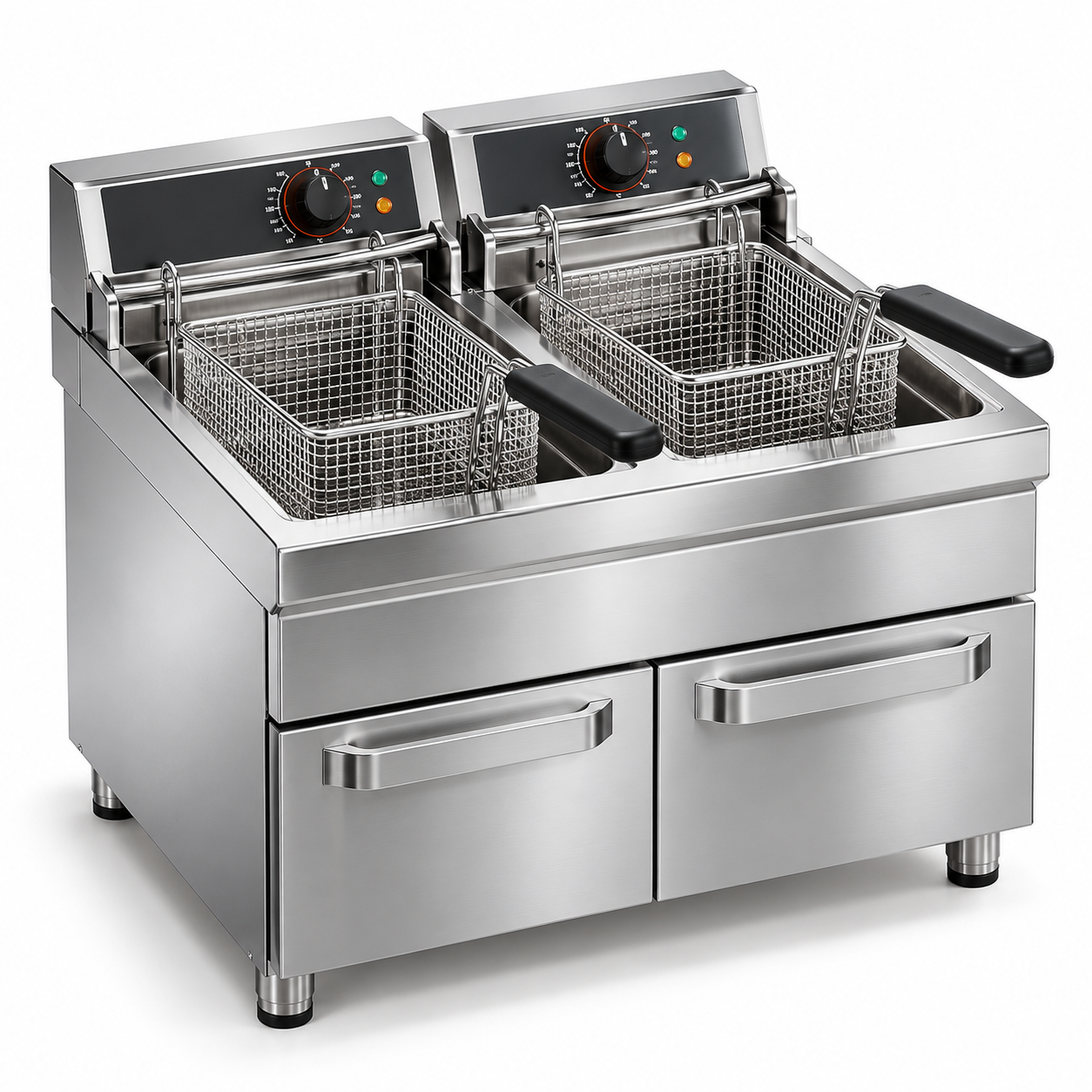 Double-Tank Deep Fryer - MKI commercial cooking equipment