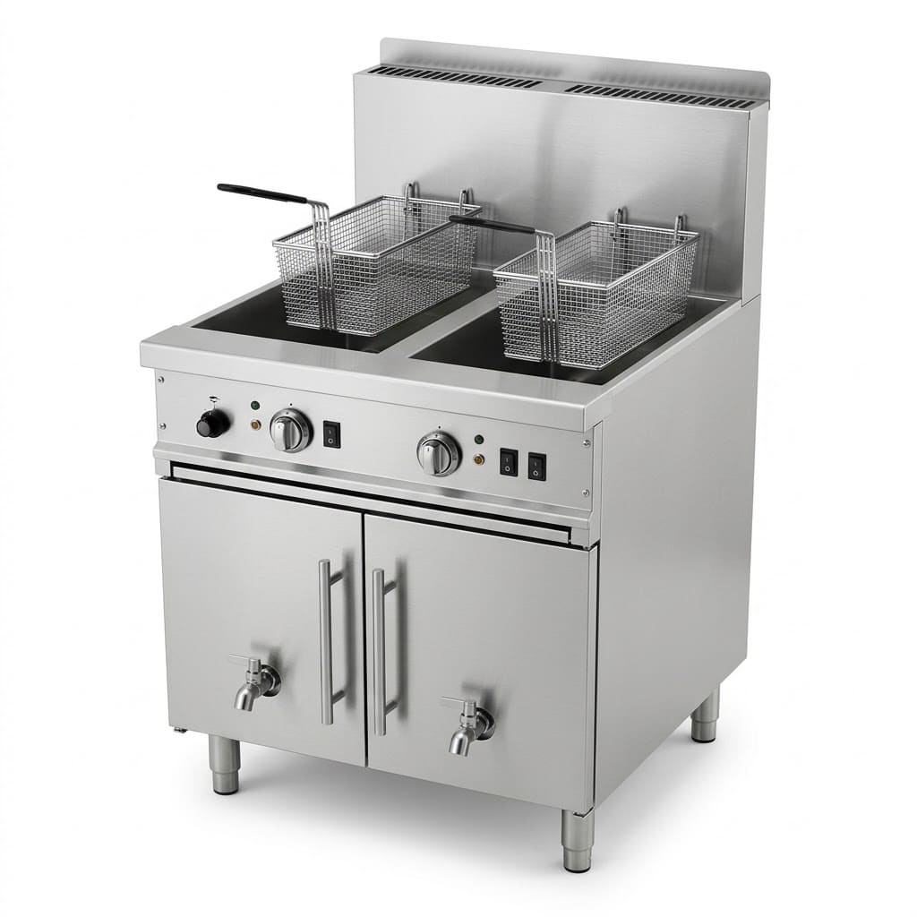 Gas Deep Fryer for bakeries and snack kitchens in UAE